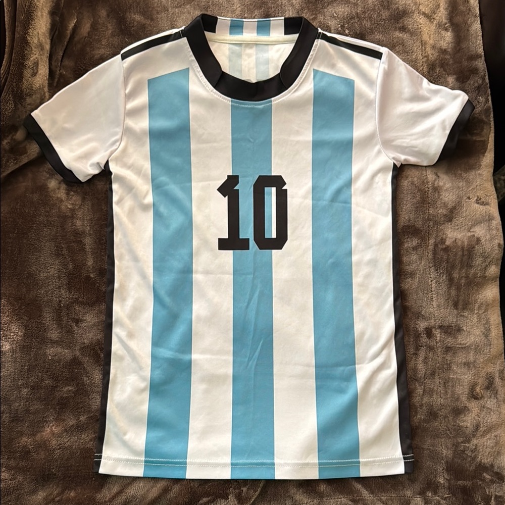 Kids Soccer Matching Set - Blue and Black - Picture 2 of 6
